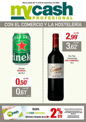 Oferta válida del 17 al 30 de septiembre de 2026