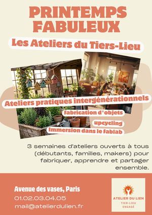 Flyers Ateliers - Exemple