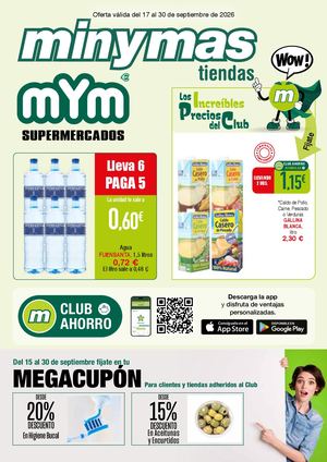 Oferta válida del 17 al 30 de septiembre de 2026