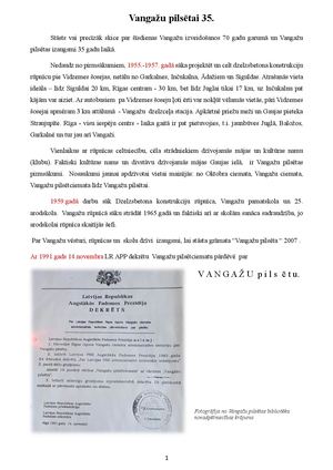 Vangažu Pilsētai 35. Ilze Kopmane