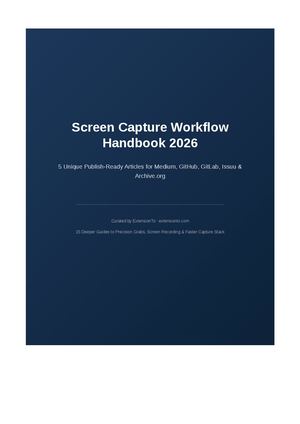Screen Capture Workflow Articles 2026 (1)