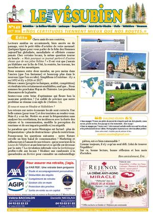 OCTOBRE 2026 - n°142 - LE portail VESUBIEN