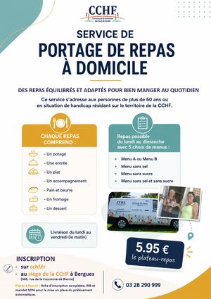 Flyer Portage De Repas 2026