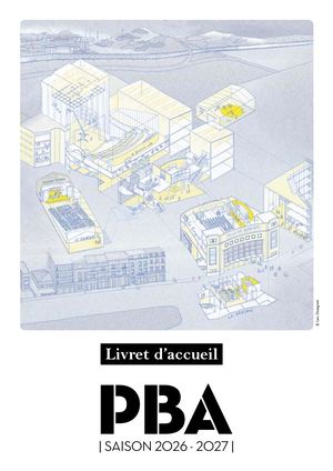 PBA | Livret Accueil 26-27