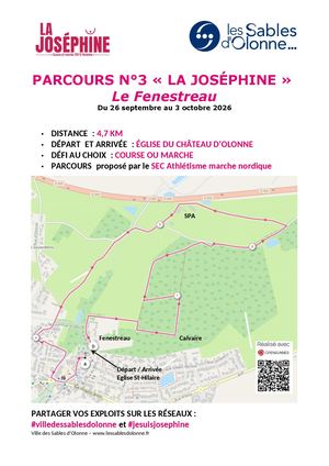 Parcours 3 Le Fenestreau - Joséphine 2026
