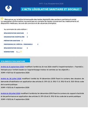 Actu Legislative N17 2026