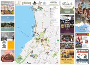 Plan De Ville De Thonon : Map Of Thonon: Stadtplan Von Thonon