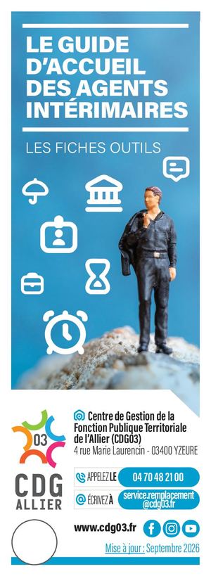 Le guide d’accueil des agents intérimaires