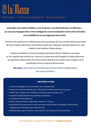 Présentation Lu Masse 2026