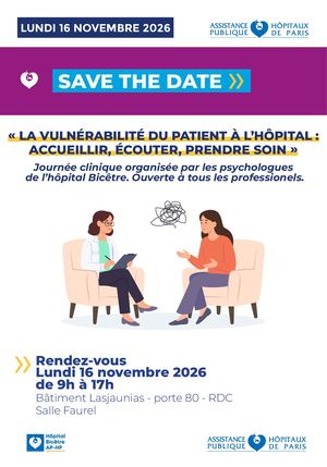 2026 09 07 Save The Date La Vulnérabilité Du Patient à L'hôpital Bct