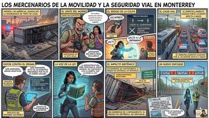 Historias de Reptilópolis Siniestro Vial Tren vs Trailer En Monterrey Por Stiky.IA 2026