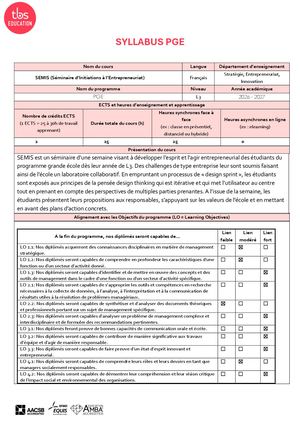 L3 PGE SEMIS BCN 2026/2027