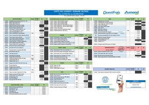 Carte Des Viandes Semaine 39