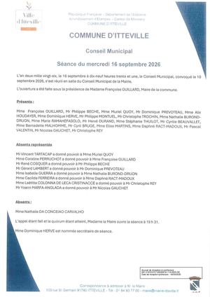 DEL 119 2026 TABLEAU DES EFFECTIFS
