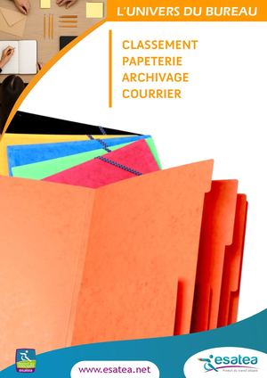 ESATEA - Catalogue Papeterie 2026