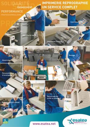 ESATEA - Catalogue Imprimerie Reprographie 2026