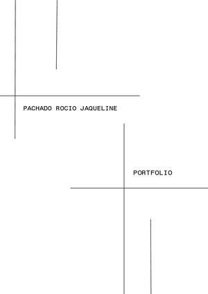 Portfolio Pachado Rocio J