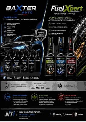 Catalogue Additifs auto NEW TECH INTERNATIONAL