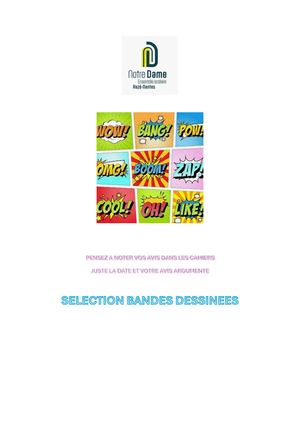 Selection Bd PRIX cse