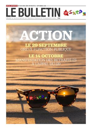 Bulletin SNEP - Secteur Retraités - Septembre 2026