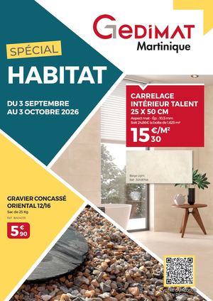 Digital Gedimat Catalogue 8p Habitat Martinique Avec Le Bon Prix
