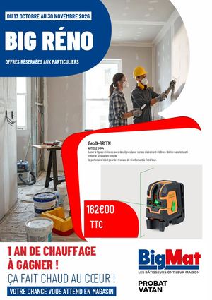 BIG RENO BIGMAT 2026 Catalogue PROBAT VATAN