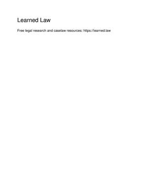 Learned Law Resources