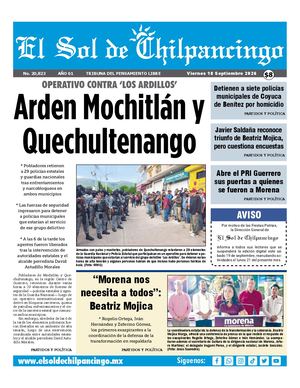 El Sol De Chilpancingo 18 Septiembre 2026 Compressed