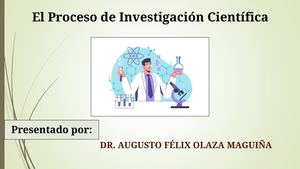 Clase 2 Proceso De La Investigación Científica