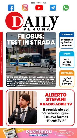 Daily Verona 18 Settembre 2026