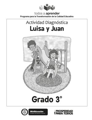 ACTIVIDAD DIAGNÓSTICA I Tercero