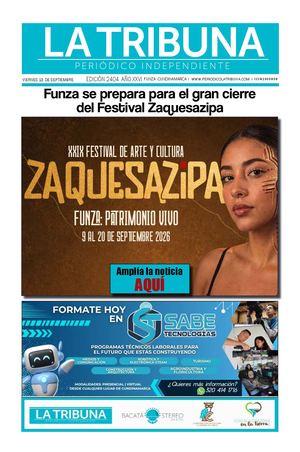 Diario 18 De Septiembre De 2026 Edición 2404