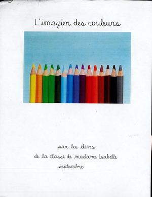 L'imagier des couleurs