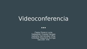 Tarea#3 VideoConferencia