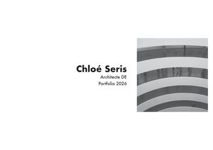 Portfolio Chloé Seris 2026