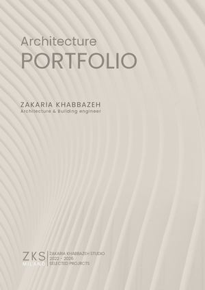 Architecture + Interior Design Portfolio