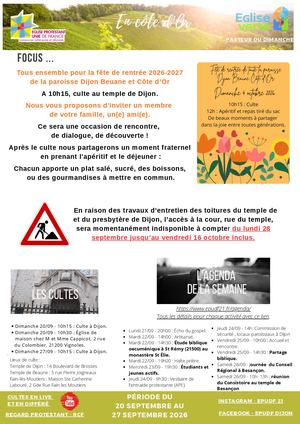 20 Au 27 Sept