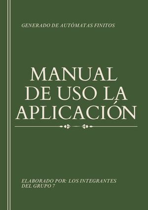 Manual de Usuario
