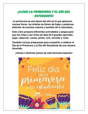 Llego La Primavera Y El Día Del Estudiante