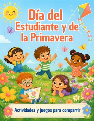Revista Infantil Del Día Del Estudiante Y La Primavera (1)