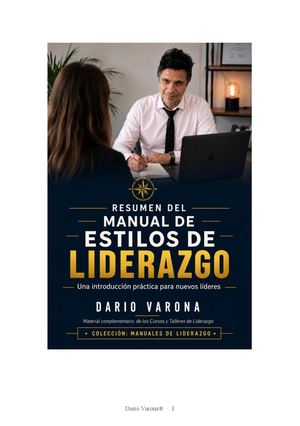 Resumen Manual De Estilos De Liderazgo