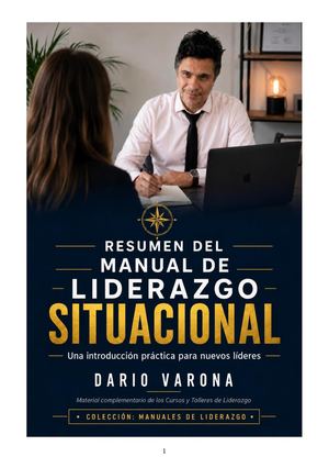 Resumen Del Manual De Liderazgo Situacional
