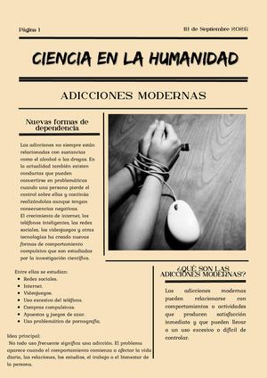Adicciones Modernas