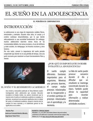 Periódico Reporte Corporativo Blanco Y Gris