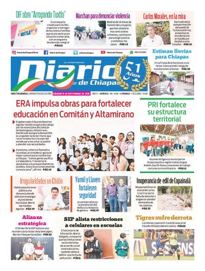 Portada, Sábado 19 De Septiembre De 2026