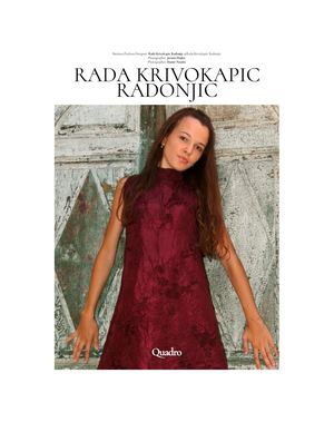 Quadro Magazine & Rada Krivokapic Radonjic