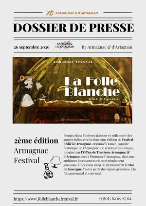 2026 Dossier De Presse Folle Blanche