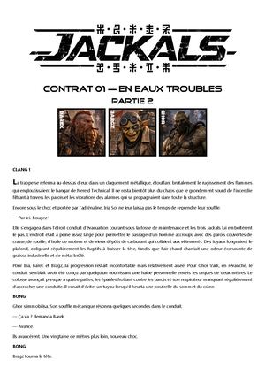 Contrat #1 En Eaux Troubles (Partie 2)