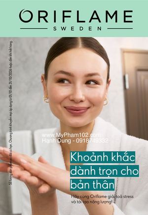 Oriflame Catalog Tháng 10 2026 - Cẩm nang làm đẹp Oriflame tháng 10 2026
