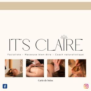 Carte Soin Arras It's Claire